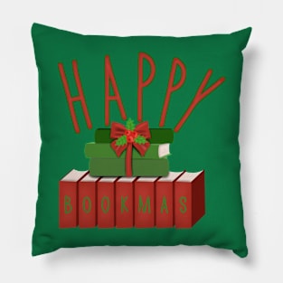 Happy bookmas Pillow