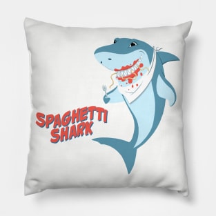 Spaghetti Shark Pillow