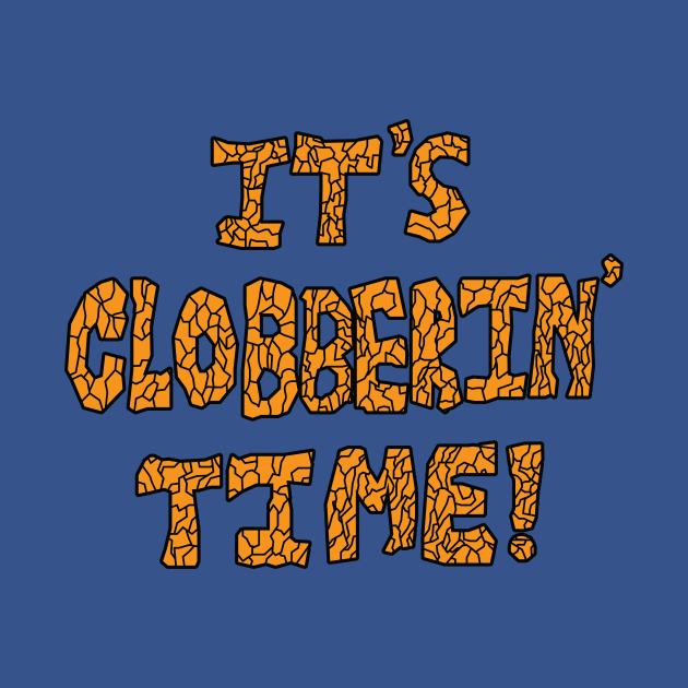 It's Clobberin' Time! Fantastic Four Tapestry TeePublic