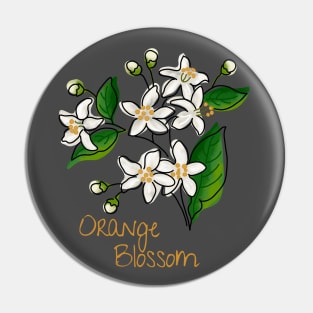 Orange Blossom Pin