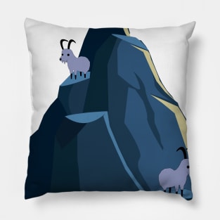 Mountain goats Pillow