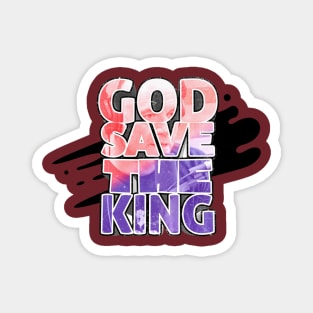 God Save the King - Joe Rogan Podcast Fan Design Magnet