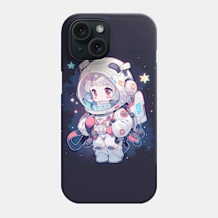 chibi astronaut Phone Case