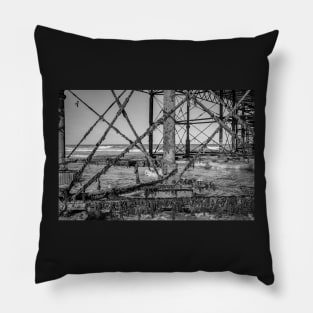 Under the boardwalk Pillow