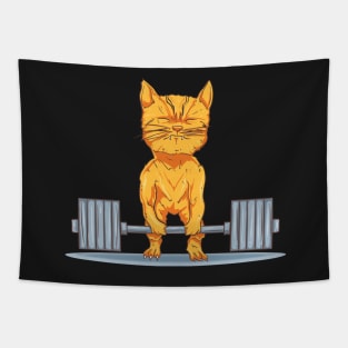 WORKOUT: Cat Deadlift Tapestry