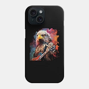 Eagle Playing Guitar Phone Case