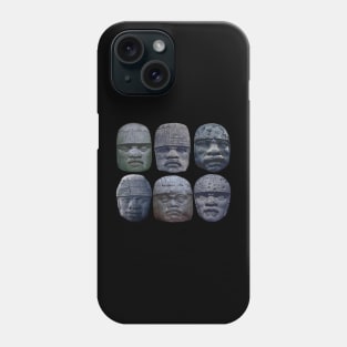 Olmec Heads Phone Case