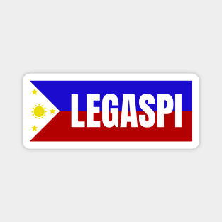 Legaspi City Albay in Philippines Flag Magnet