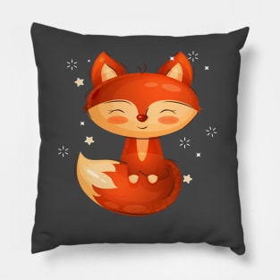 Cute Fox Animals Pillow