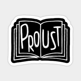 French Writer, Proust Book, Marcel Proust Magnet