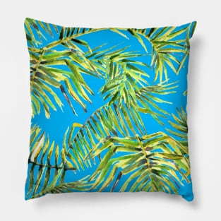 Seamless Watercolor tropic Pillow