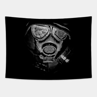 Smoke Mask Tapestry