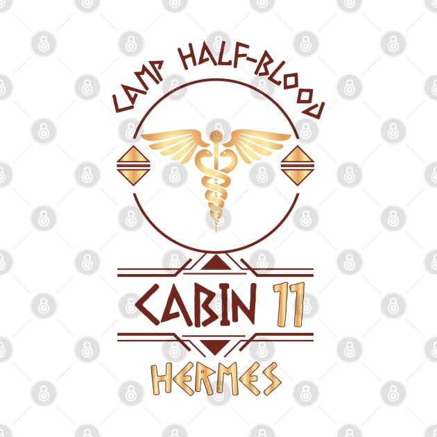 Cabin #11 in Camp Half Blood, Child of Hermes – Percy Jackson inspired design by NxtArt