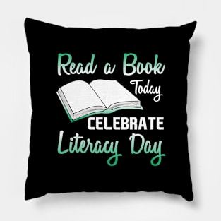 Read A Book Today Pillow