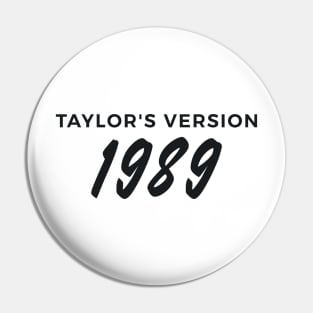 Taylors version Pin