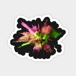 Explosion Graphic Design Magnet