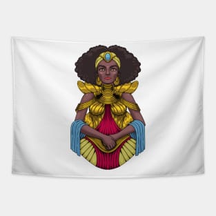 Goddess of the Yoruba religion - Oshun Tapestry