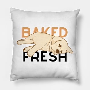 Baked Fresh Corgi Pillow