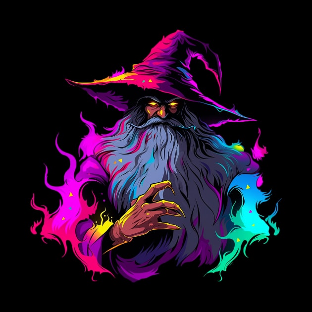 evil wizard by weirdesigns