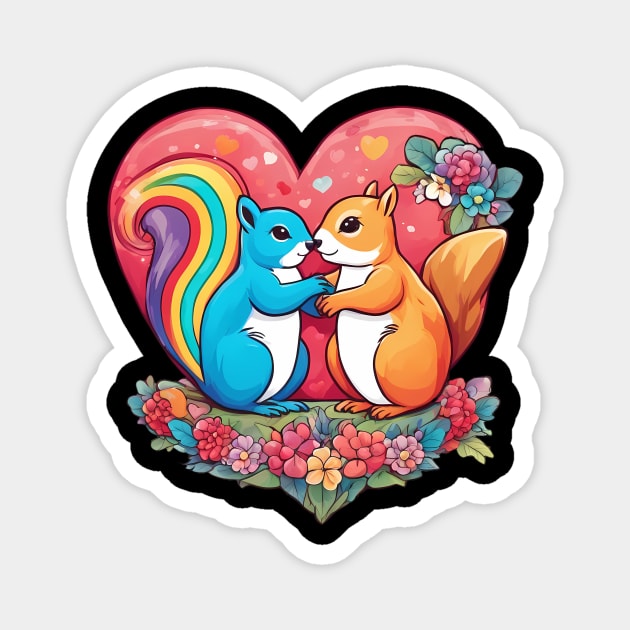 Squirrel Lover Magnet by animegirlnft