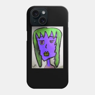 Purple Lady Phone Case