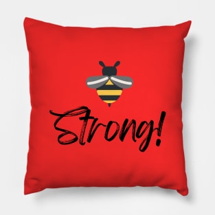 Bee Strong Pillow