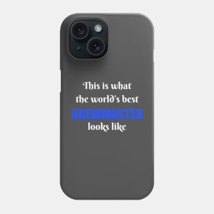 World's best brewmaster Phone Case