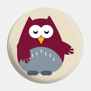 Mrs Owl Pin