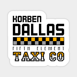 Korben Dallas Taxi Co Magnet