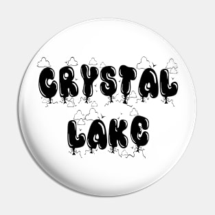 Balloon Clouds - Crystal Lake Pin