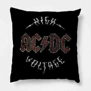 AC-DC pointillism Pillow