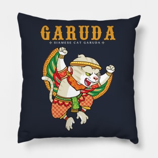 Siamese Cat Garuda Pillow