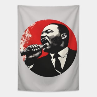 Inspire Unity: Festive Martin Luther King Day Art, Equality Designs, and Freedom Tributes! Tapestry