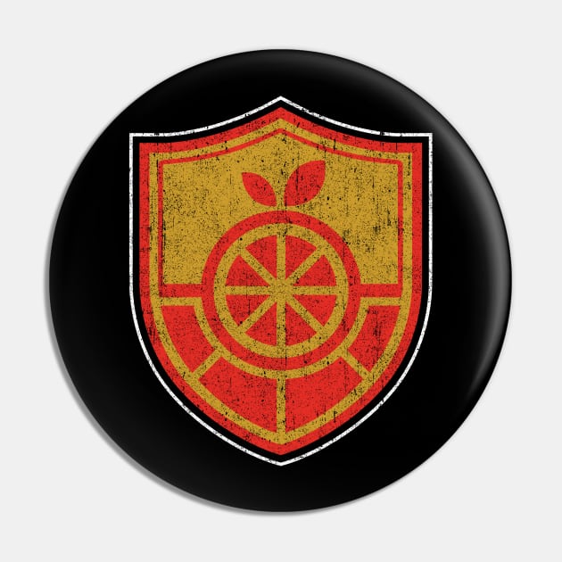 Naranja Academy Crest (Chest Pocket) Pin by huckblade