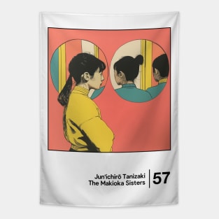 The Makioka Sisters - Minimal Style Graphic Artwork Tapestry