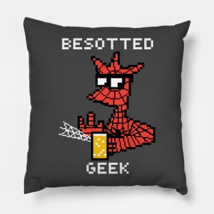 Arachnid-Guy White Pillow