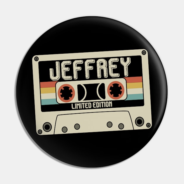 Jeffrey - Limited Edition - Vintage Style Pin by Debbie Art