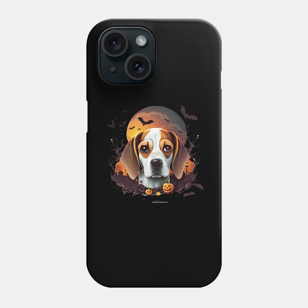 Halloween Beagle Phone Case by JayD World