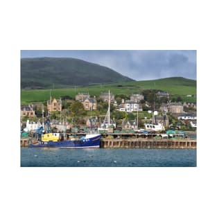 The fishing boat in harbour at Campbeltown, Scotland T-Shirt