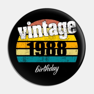 Vintage 1988 Pin