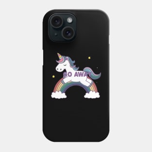 Unicorn and Rainbow Phone Case