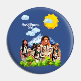 Real Wilderness Girls Pin