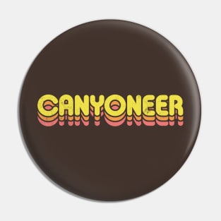 Retro Canyoneer Pin