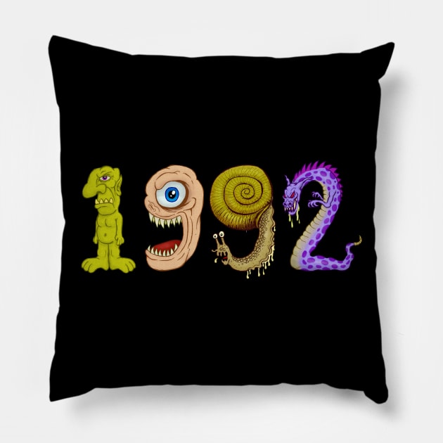 1992 Pillow by MalcolmKirk