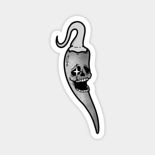 Chili Pepper Skull Magnet