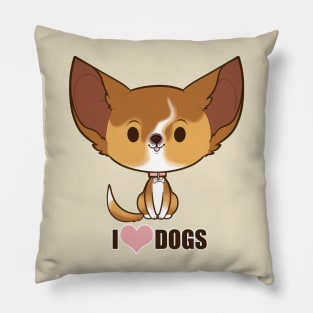 I <3 Dogs! Pillow