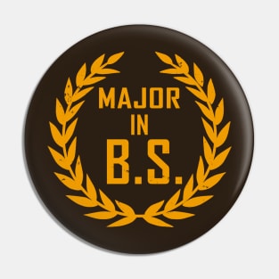 Funny School College Major In BS Educational University Meme Pin