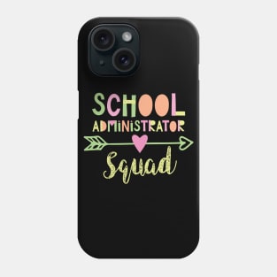 School Administrator Squad Phone Case