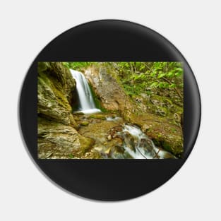 Waterfall on a mountain river Pin