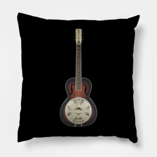 Artistic Resonator Guitar Pillow